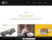 Tablet Screenshot of foresthand.com